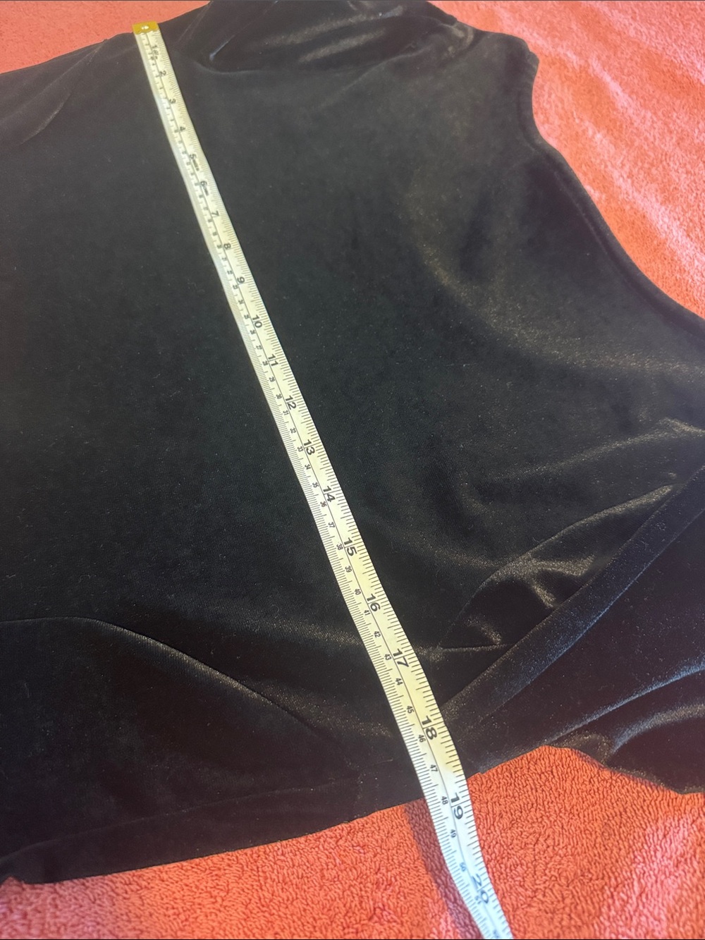 Mossimo Supply Co. Black Velvet Long-Sleeve Swing Dress - Picture 5 of 9